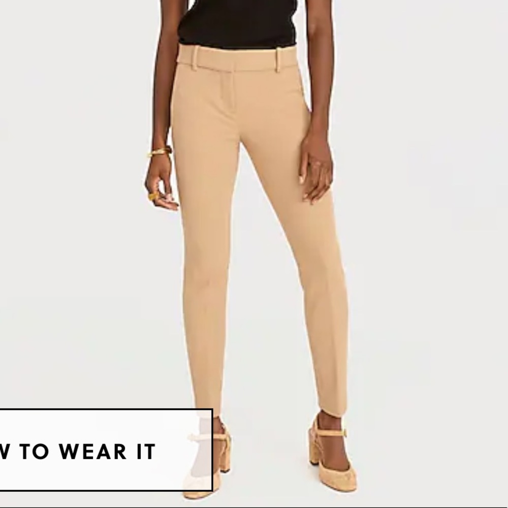 JCrew Cameron Work Pants